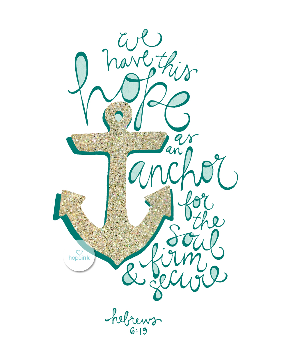 Hope As An Anchor Hope Ink