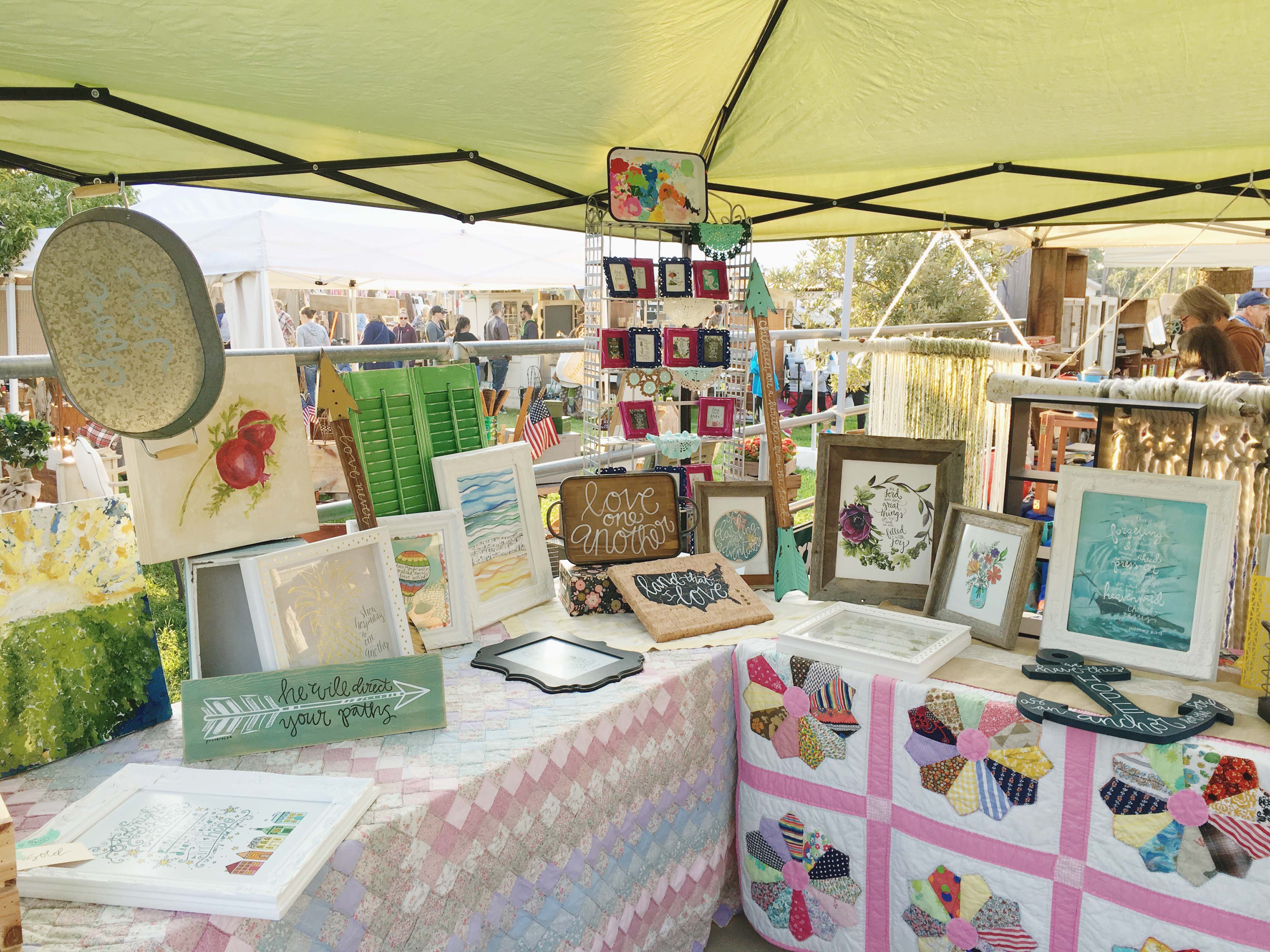 old-town-flea-market-clovis-hope-ink-table